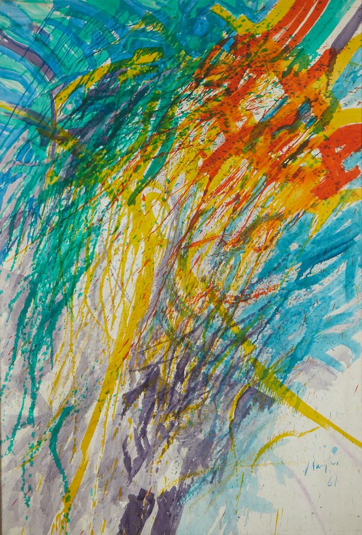 Massive Stanley William Hayter "Au Fil d L'Eau" (1 of 7)