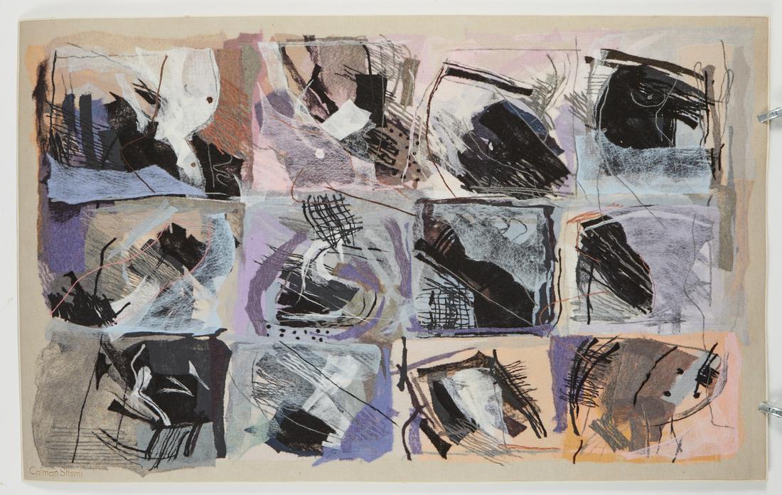 Calman Shemi Felt Wall Hanging "Bodies #3" (1 of 7)