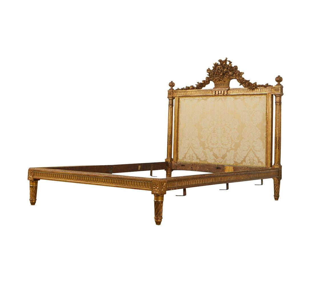 Louis XVI Giltwood Bed Ex. Millicent Hearst (1 of 20)