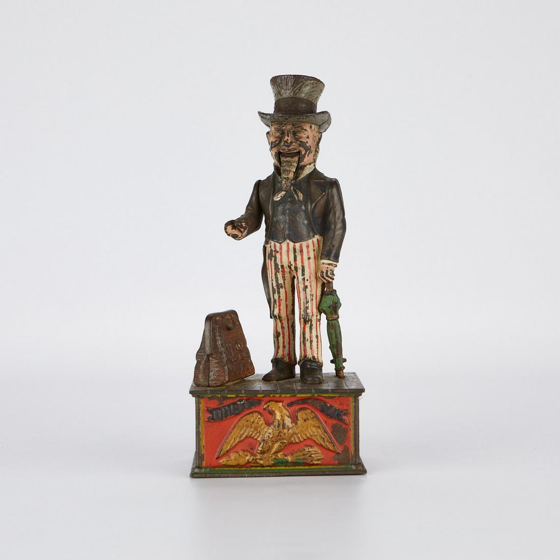 Uncle Sam Mechanical Bank ca. 1886 (1 of 9)