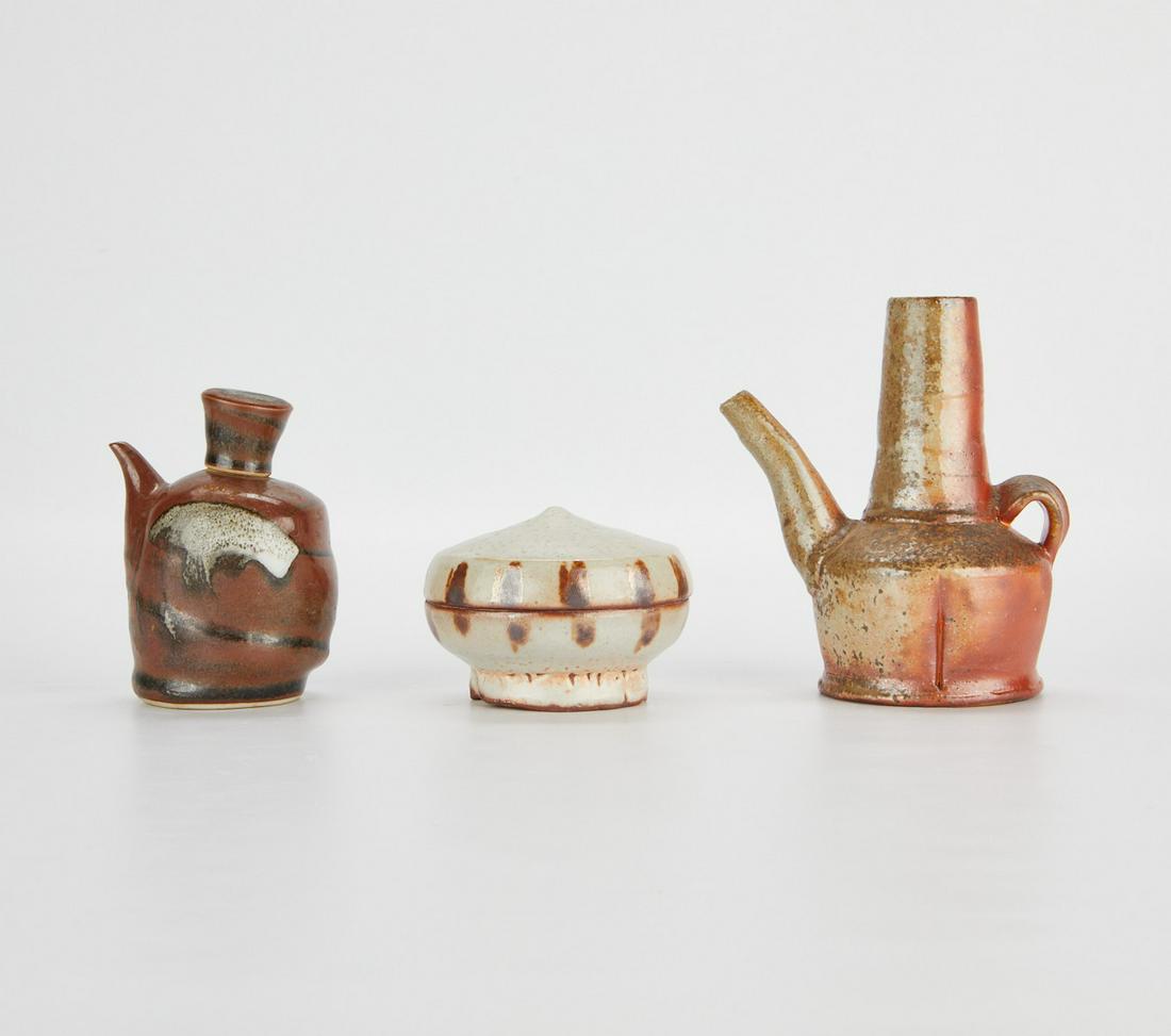 3 Randy Johnston Studio Pottery Vessels (1 of 9)