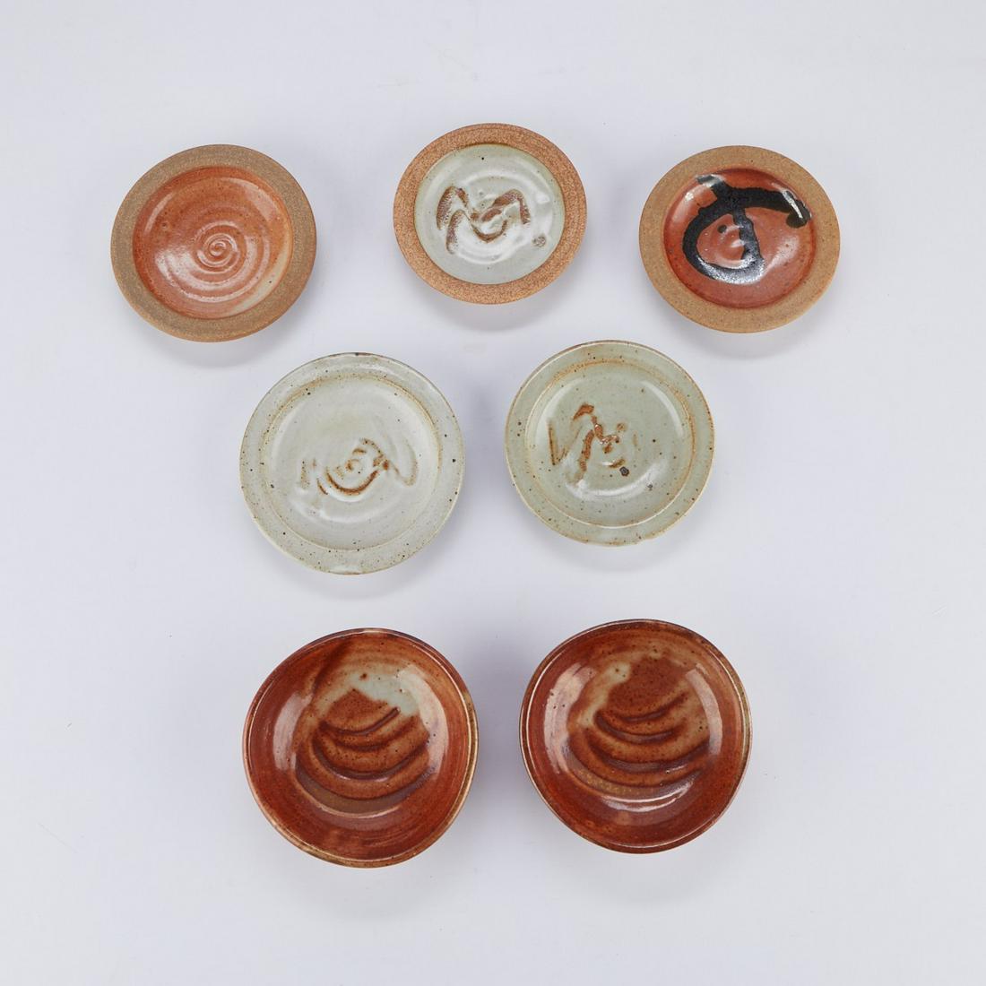 7 Warren MacKenzie Plates & Bowls - Marked (1 of 8)