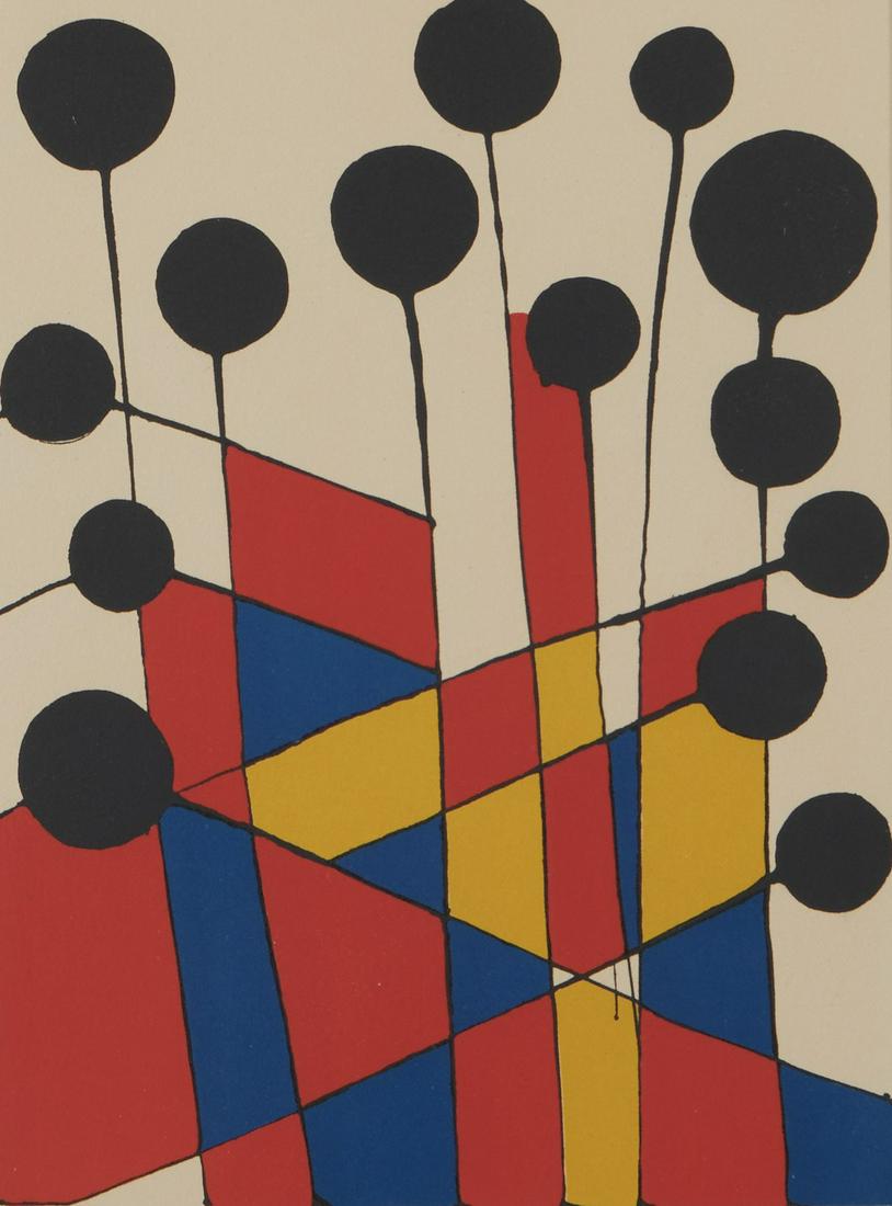 Alexander Calder "Le Jardin Fleuriste" Lithograph (1 of 5)