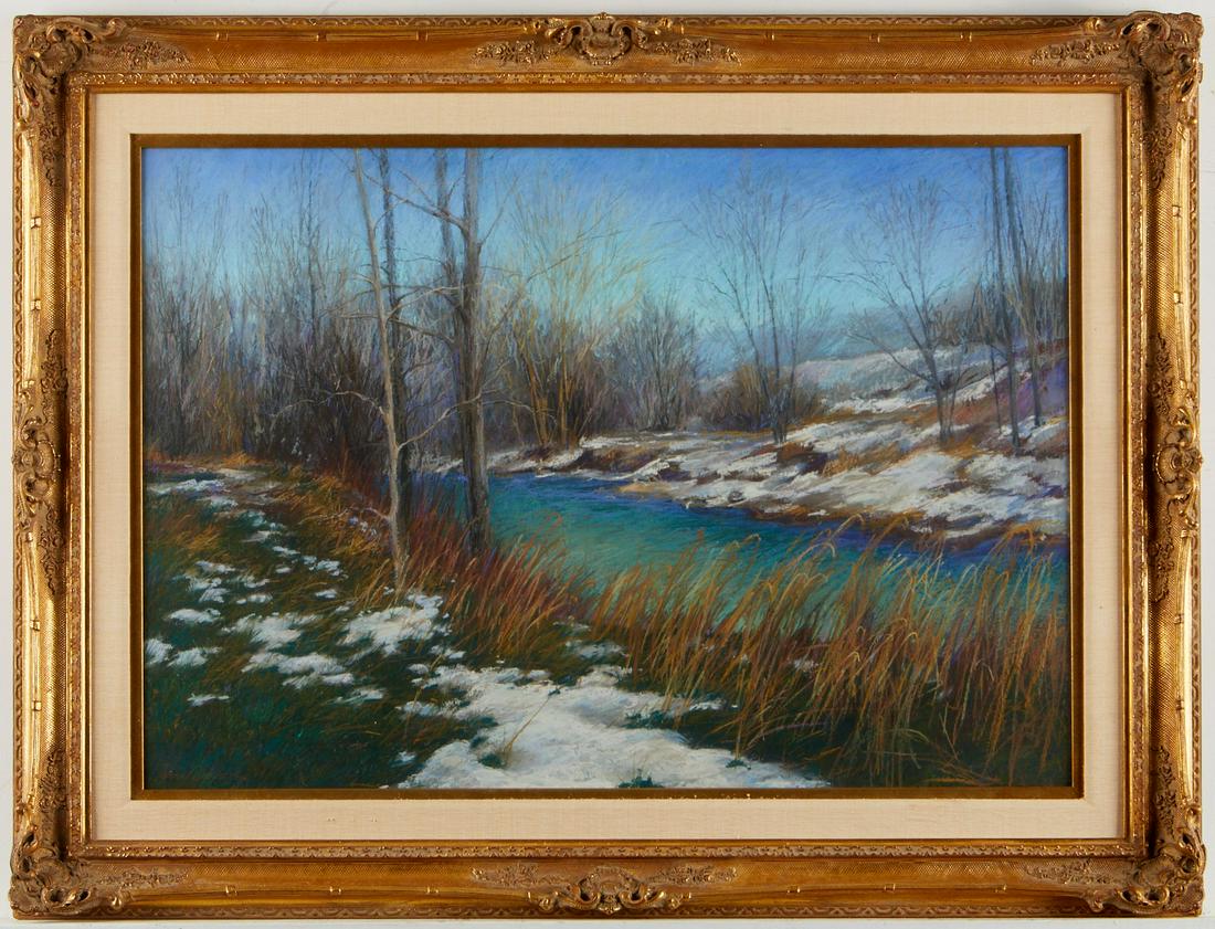 Large Donna Aldridge Landscape Pastel (1 of 7)