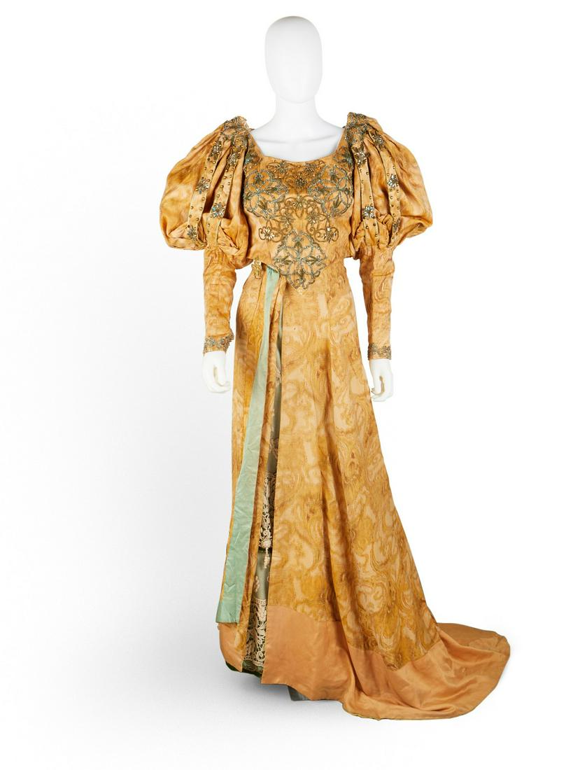 1890s Beaded Evening Dress (1 of 13)