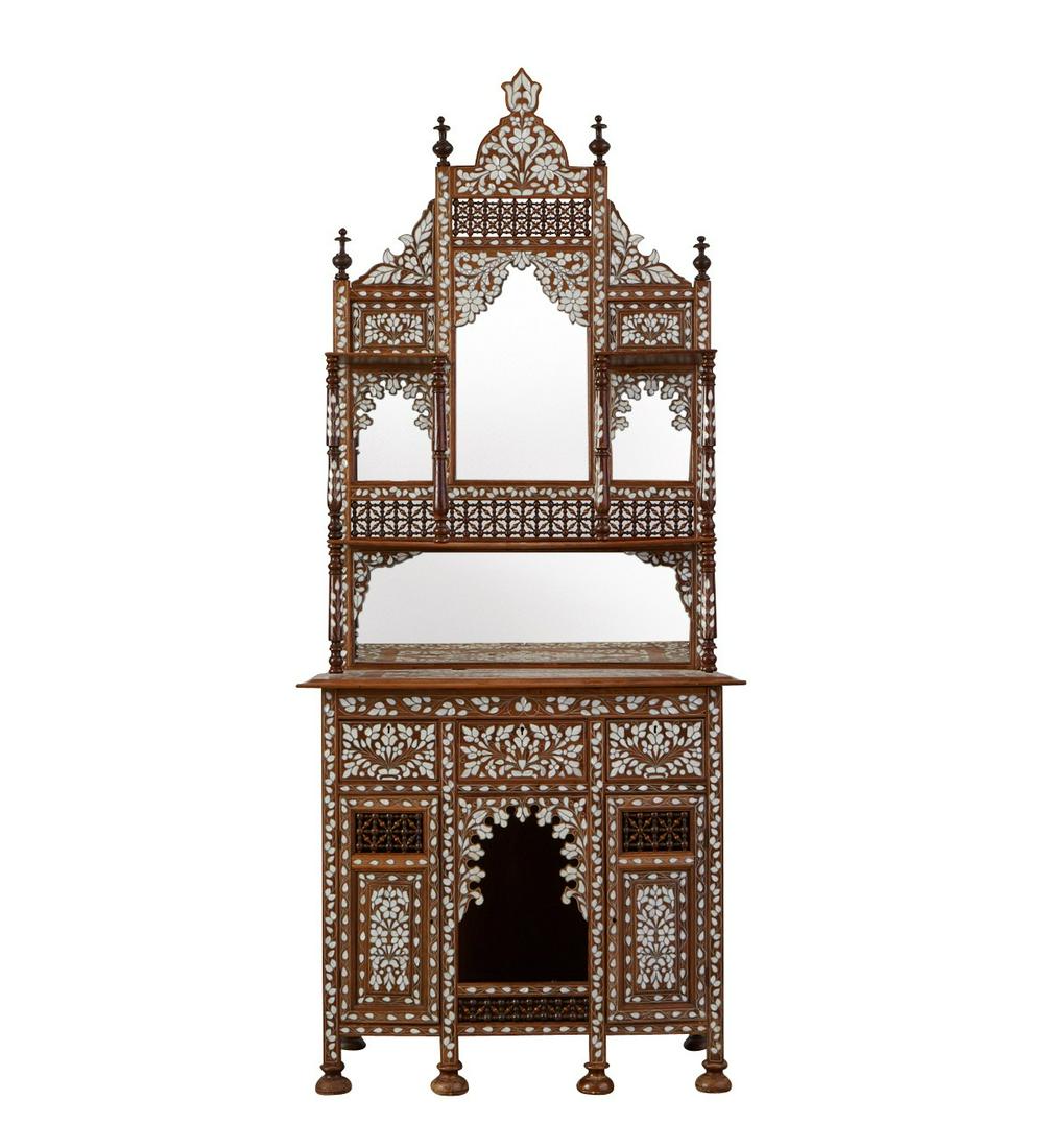Syrian Mother of Pearl Inlaid Dressing Table (1 of 10)