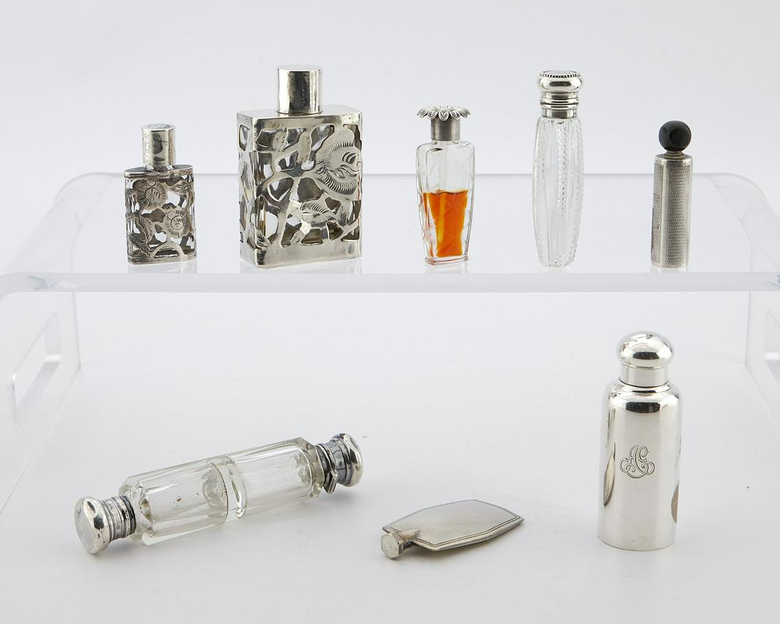 8 Sterling & Silver Perfume Bottles - Tiffany & Co (1 of 20)