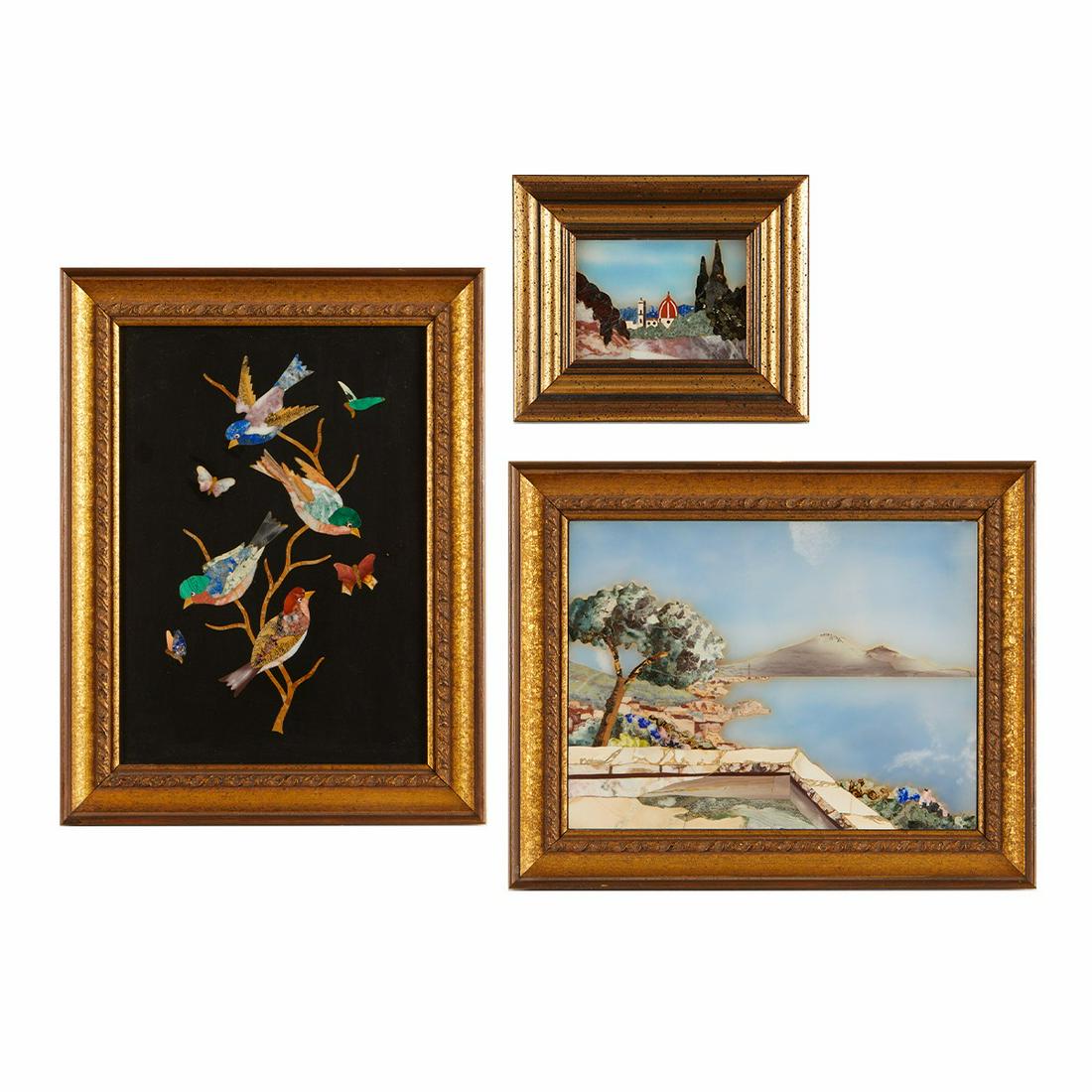 Group 3 Pietra Dura Marble Plaques (1 of 9)