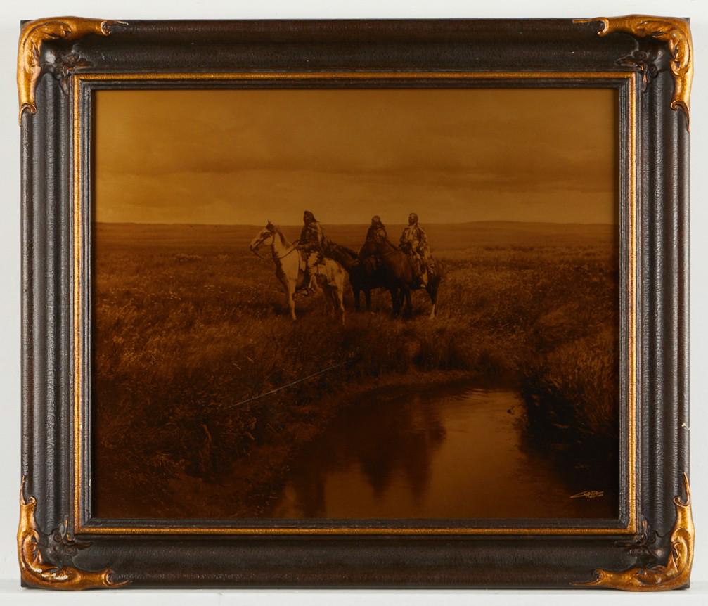 Edward Curtis "Three Chiefs" Modern Orotone (1 of 6)