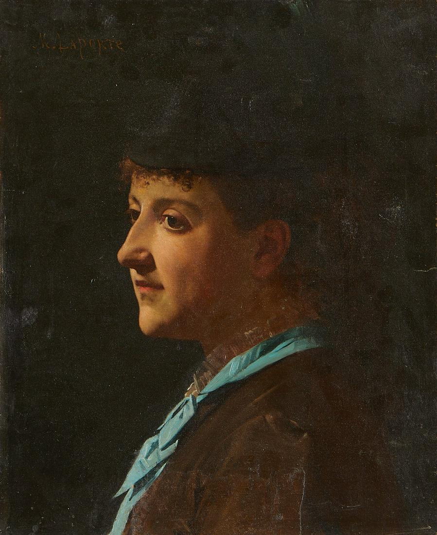 Laporte Portrait Painting (1 of 8)