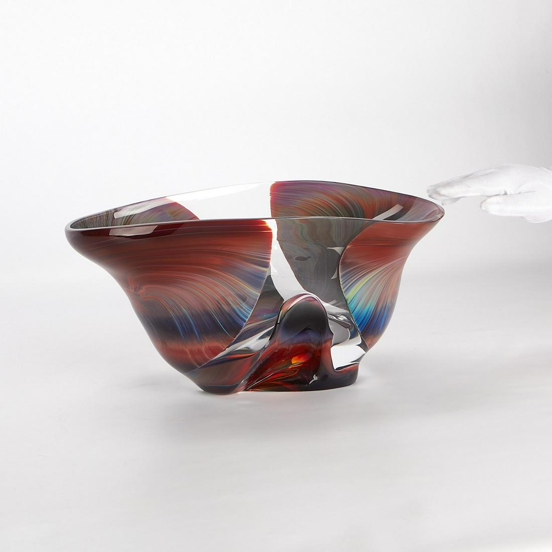 Dino Rosin Murano Glass Bowl (1 of 9)