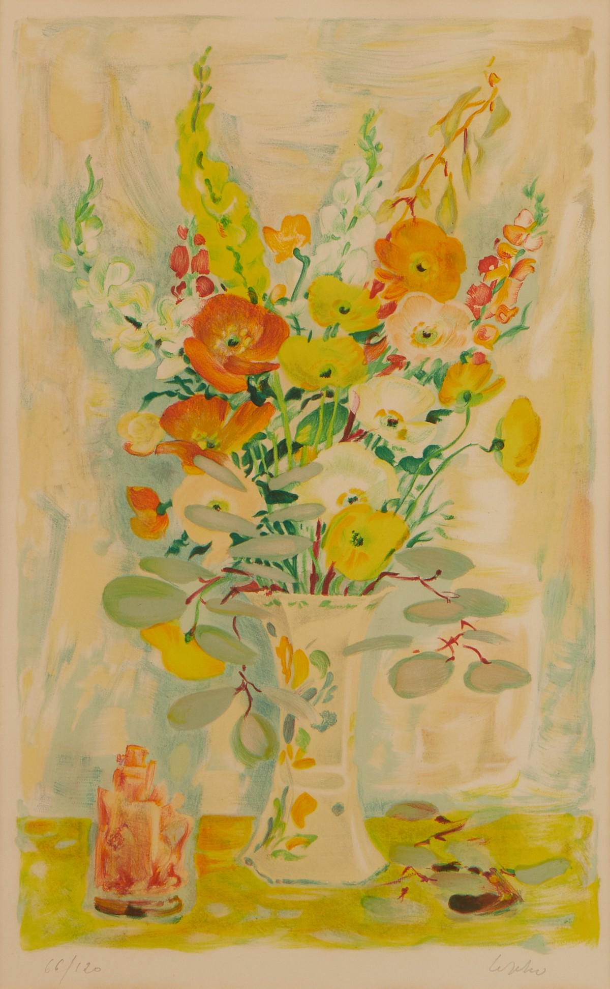 Le Pho "The Bouquet" Lithograph (1 of 6)