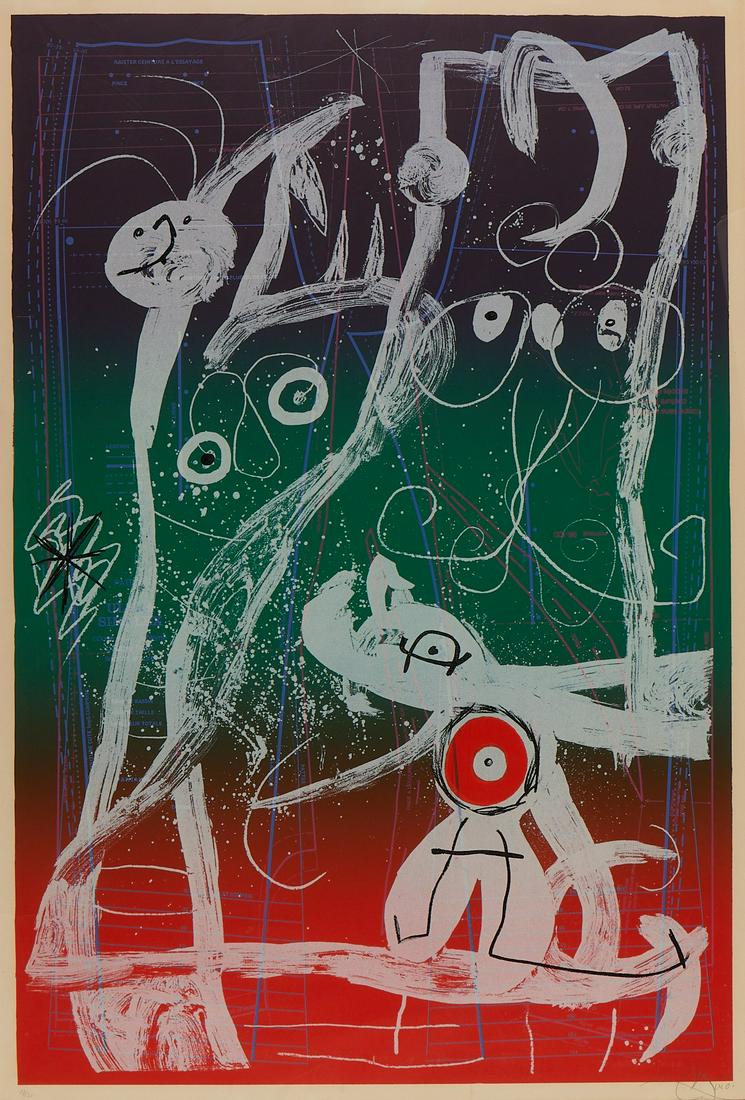 Miro "Le Delire du Couturier" Lithograph 1969 (1 of 7)