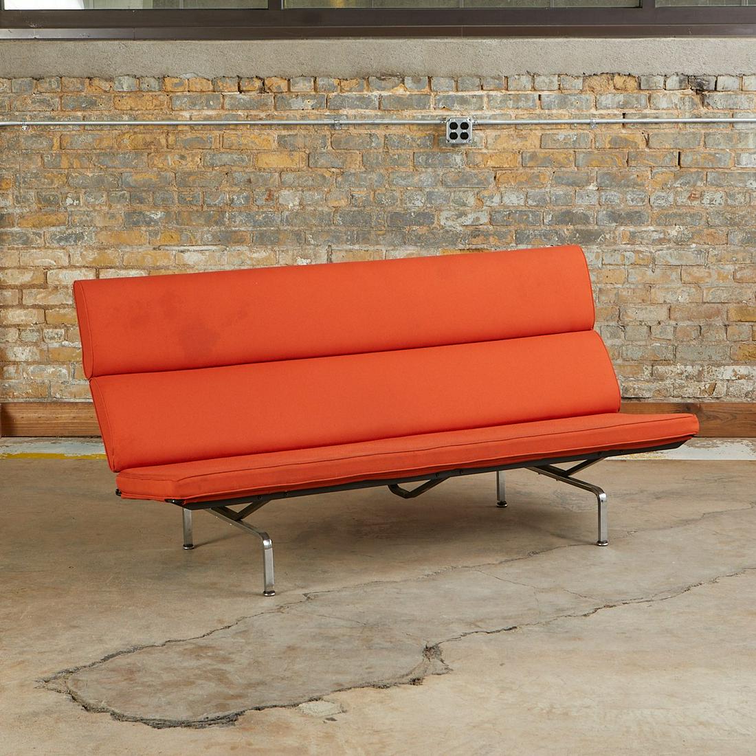 Charles & Ray Eames Herman Miller Compact Sofa (1 of 8)