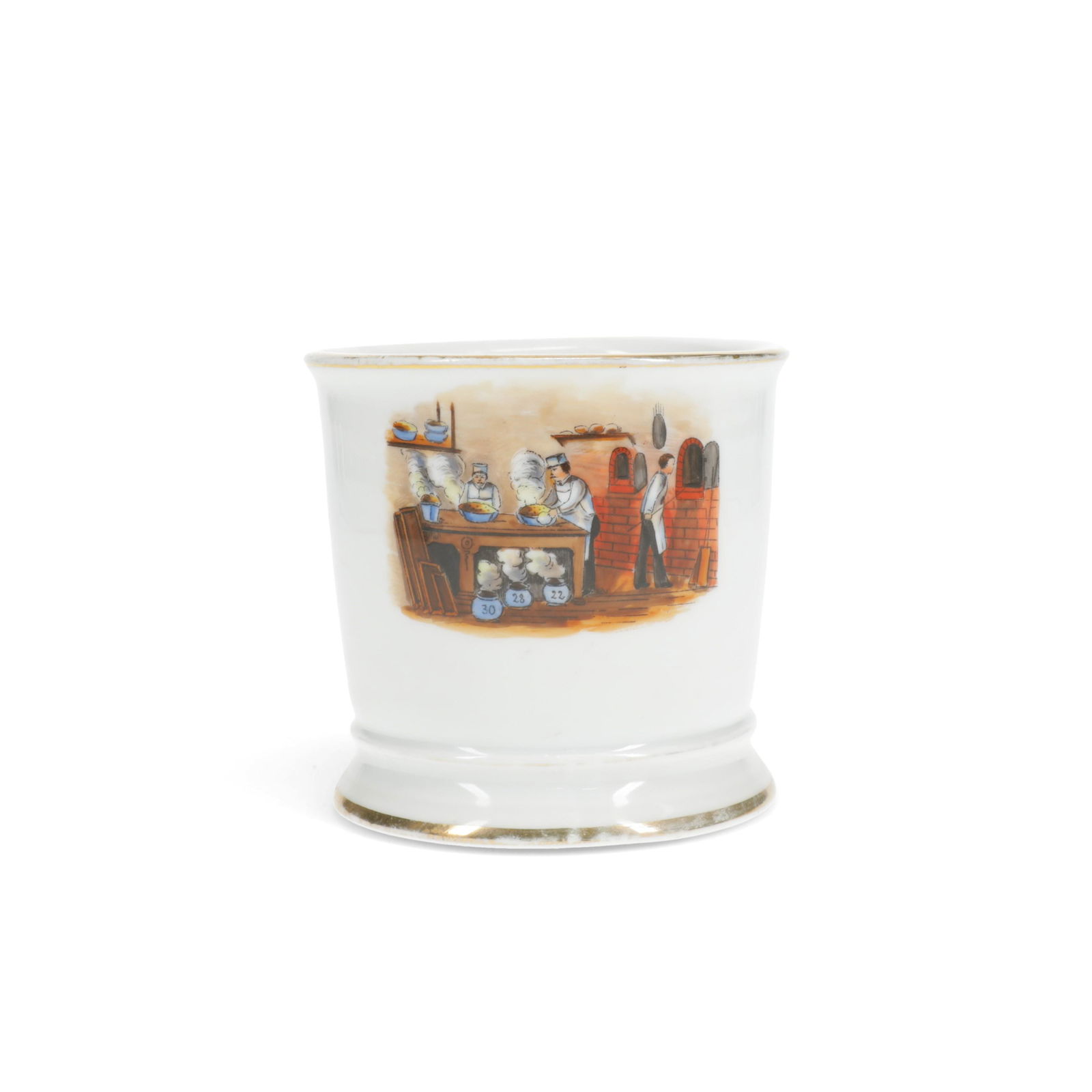 Vintage Porcelain Occupational Shaving Mug - Baker (1 of 5)