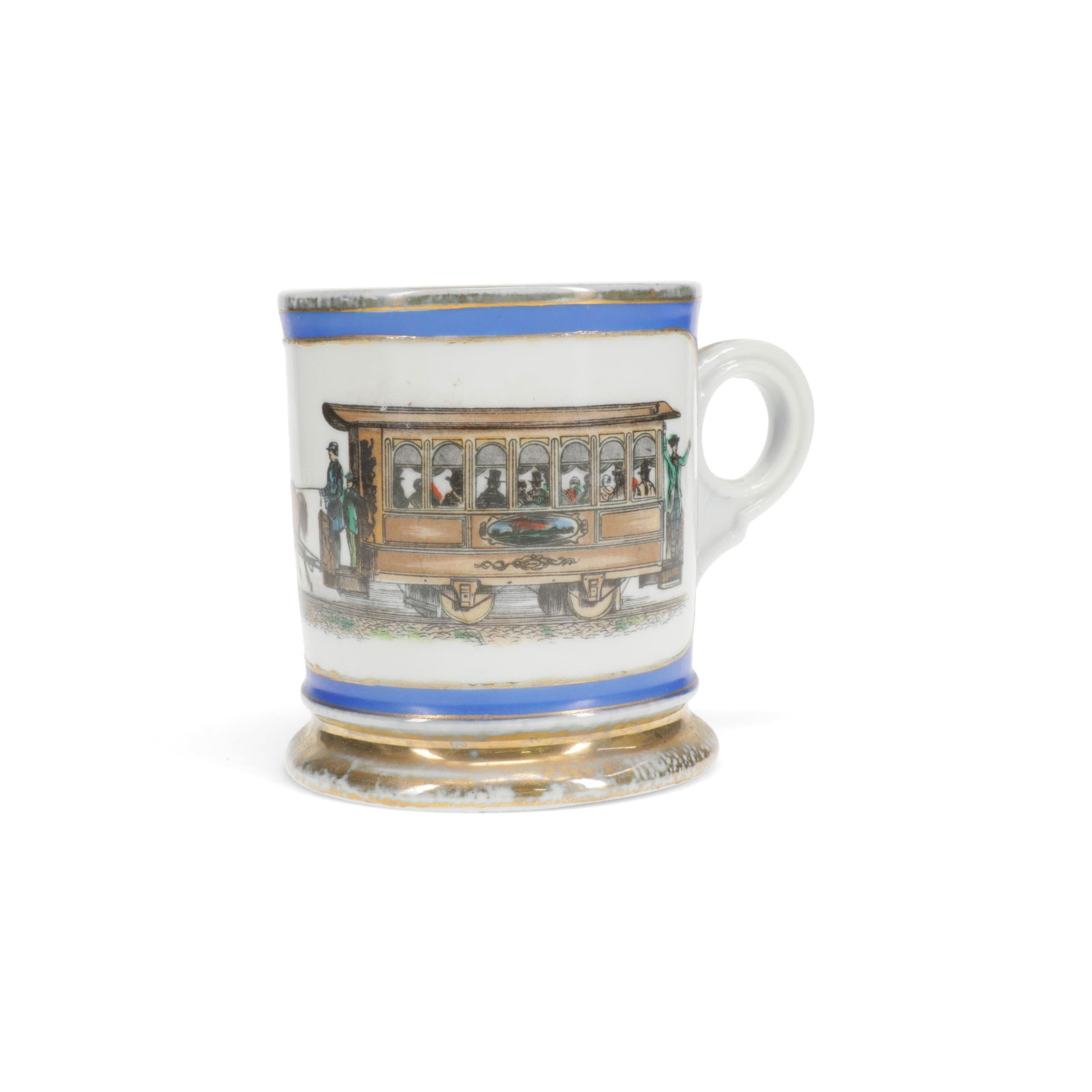 Vintage Occupational Porcelain Shaving Mug Trolley (1 of 5)