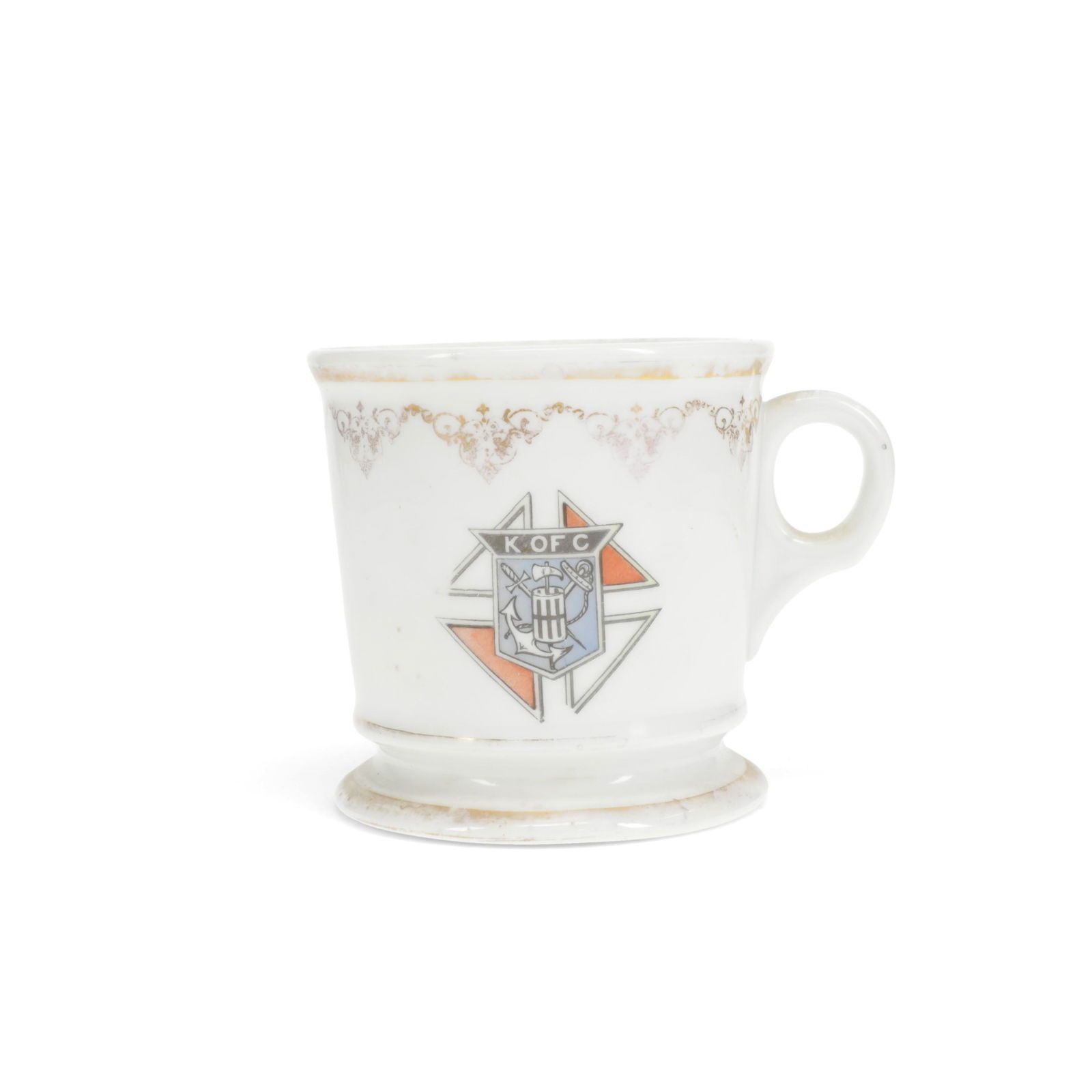 Vintage Fraternal Porcelain Shaving Mug - KoC (1 of 5)