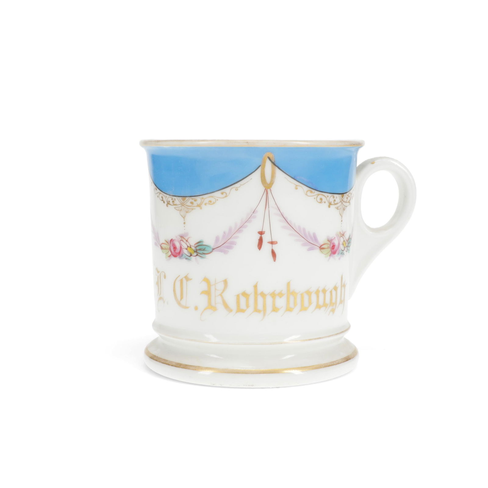 Vintage Antique Porcelain Shaving Mug (1 of 5)