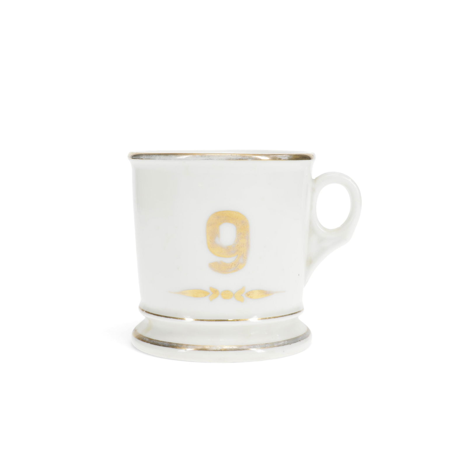 KPM German Vintage Gilt Number Shaving Mug (1 of 5)