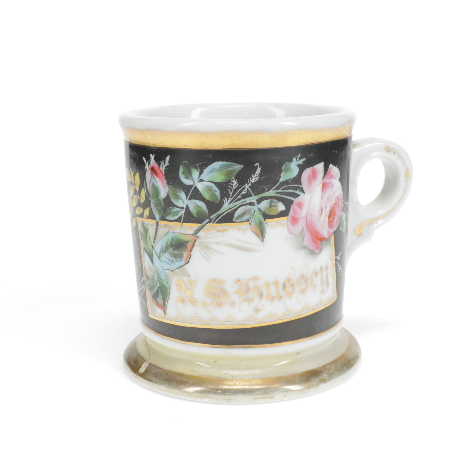 Koken Vintage Antique Porcelain Shaving Mug (1 of 8)