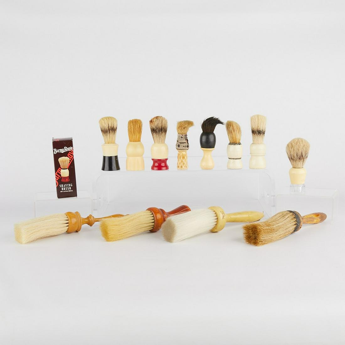 Group of 13 Vintage Antique Shaving Brushes (1 of 7)