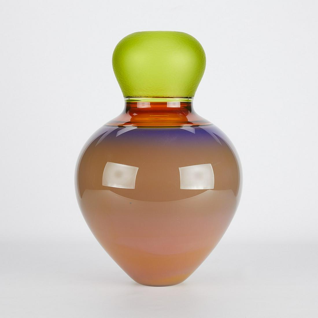 Sonja Blomdahl Blown Glass Vessel (1 of 10)