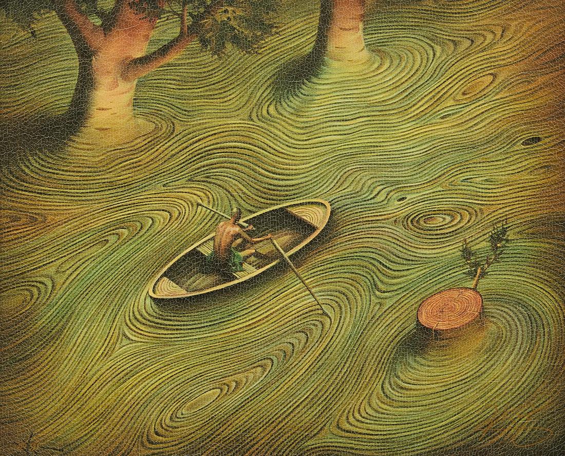 Vladimir Kush "Current" Giclee (1 of 6)