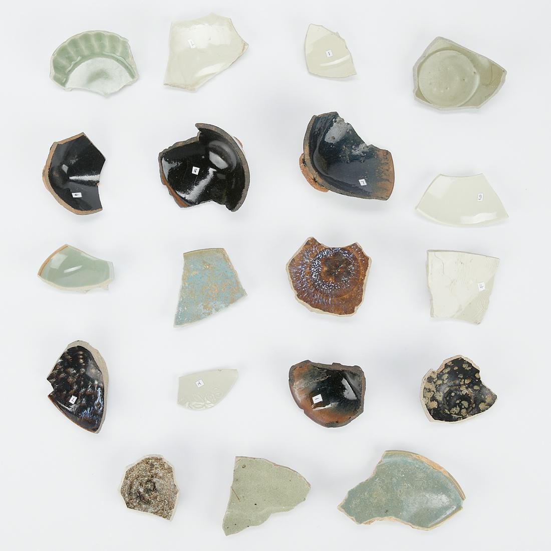 Group of 19 Chinese Song Ceramic Shards (1 of 12)