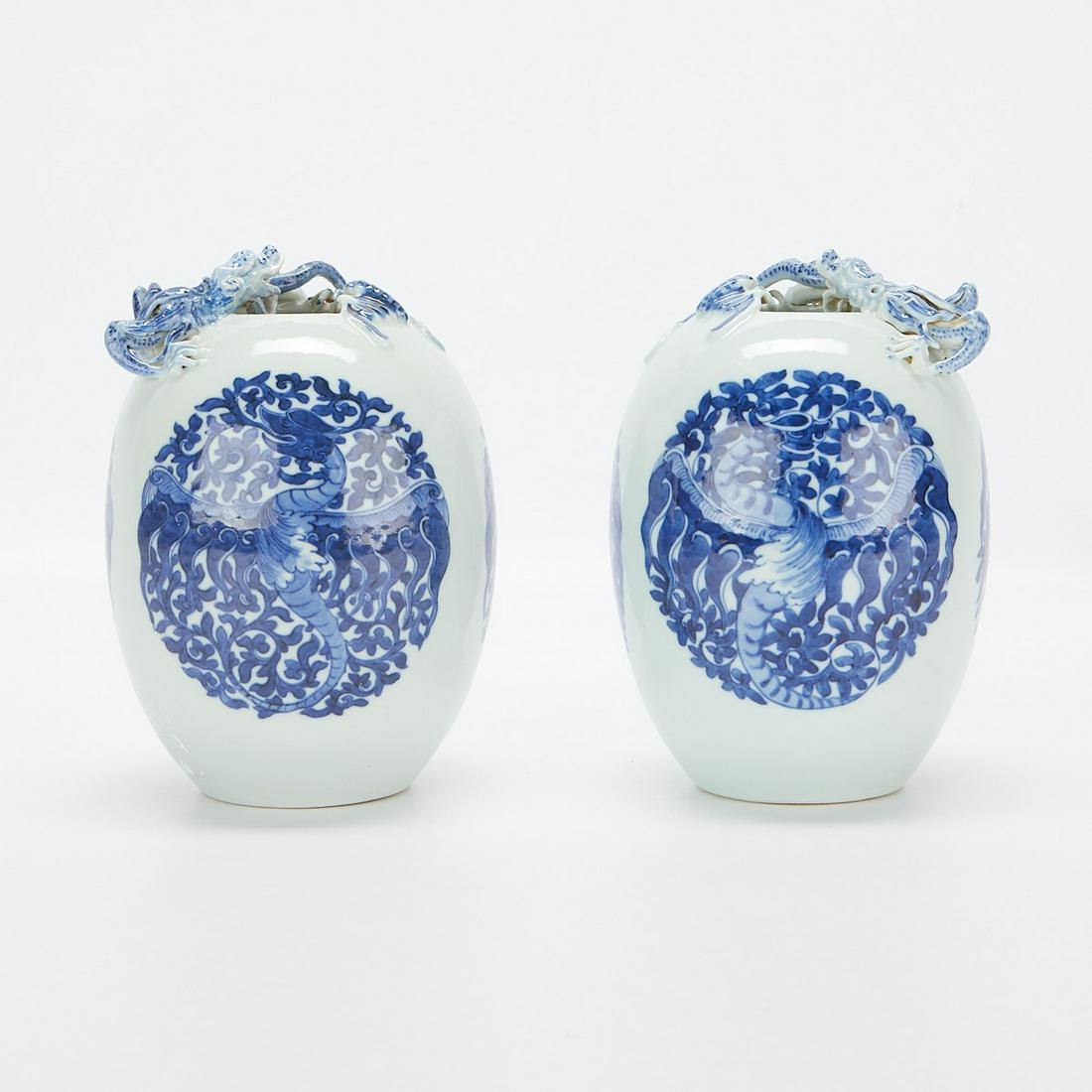 Pair of 19th/20th c. Chinese Porcelain Vases (1 of 11)