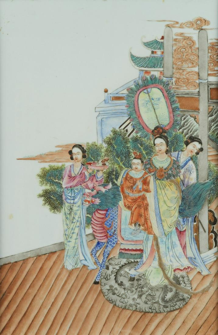 Chinese Porcelain Plaque (1 of 10)