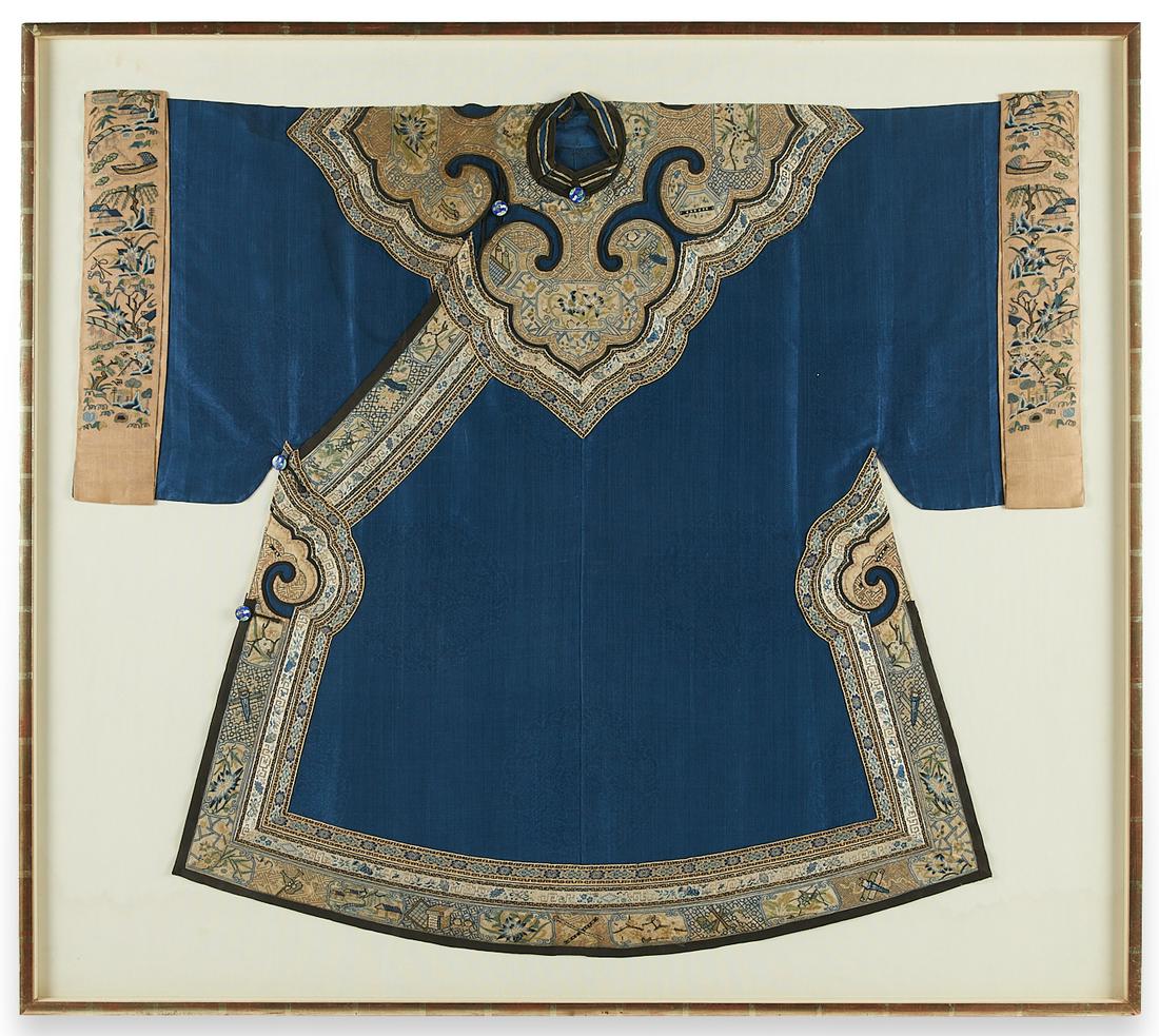 Chinese Silk Embroidered Robe (1 of 7)