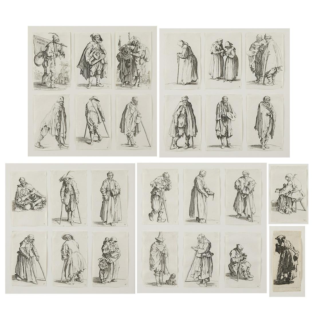 26 Etchings Jacques Callot "The Beggers" Suite (1 of 20)