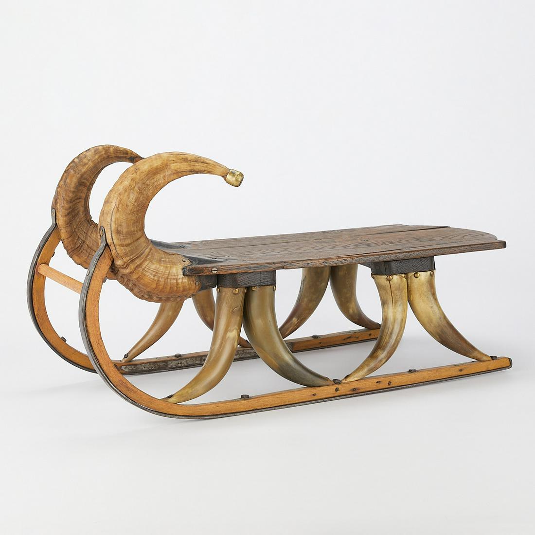 European Rams Horn Sled Gasslschlitten (1 of 14)