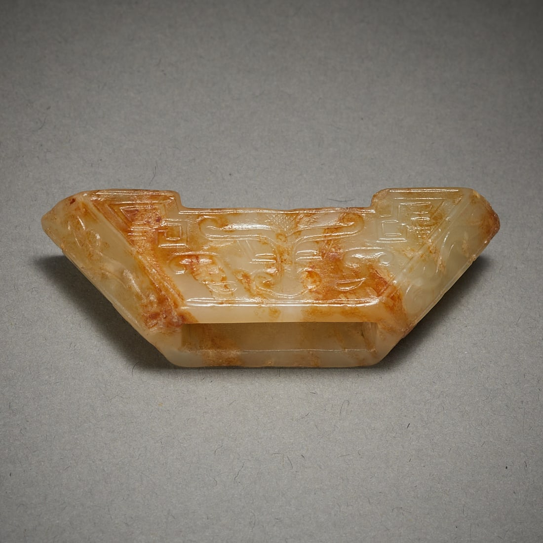 Chinese Carved Jade Sword Guard (1 of 5)