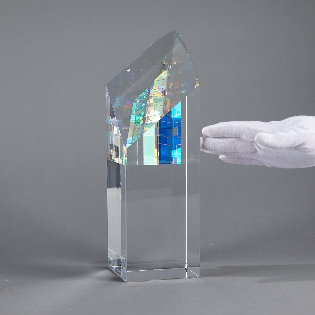 Toland Sand "Dichroic Revelation" Glass Sculpture (1 of 10)