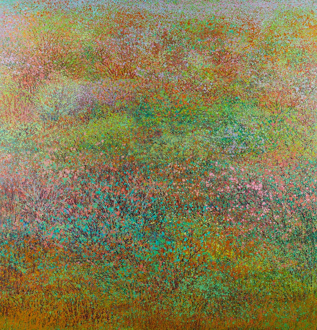 Thelma Appel "Cascade Wood" Painting 1975 (1 of 9)