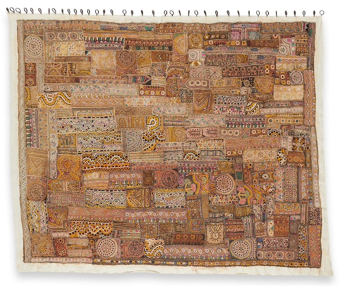 Indian Kutch Rabari Patchwork Wall Hanging (1 of 10)