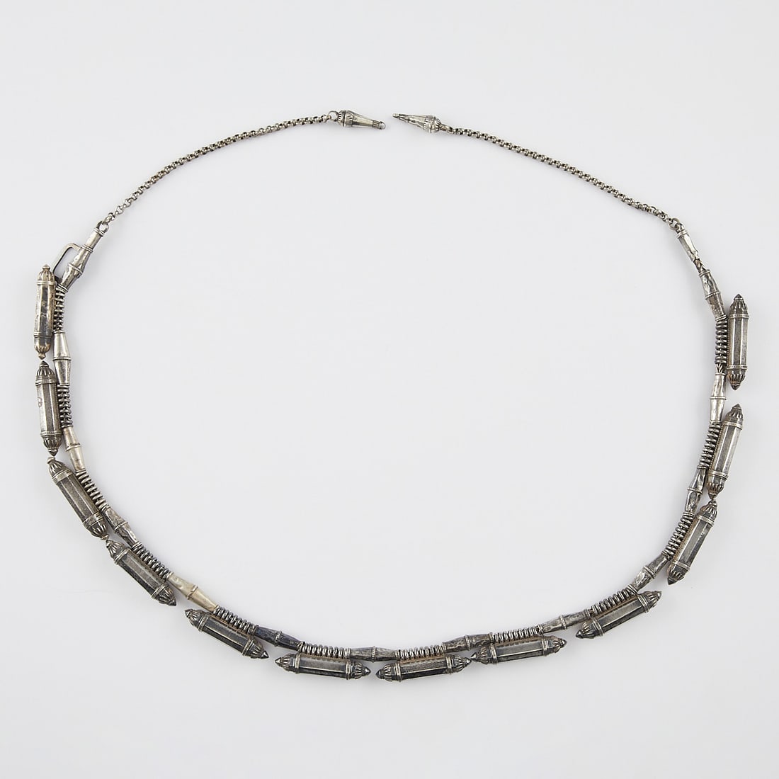 Vintage Indian Silver Belt or Necklace (1 of 4)