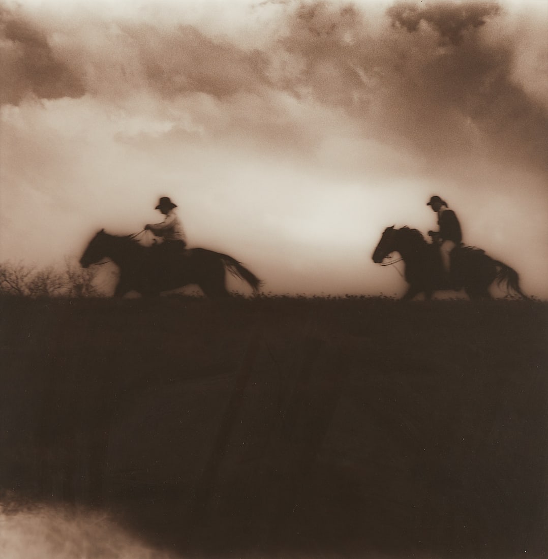 Jack Spencer "Riders Across the Levee" Photograph (1 of 7)