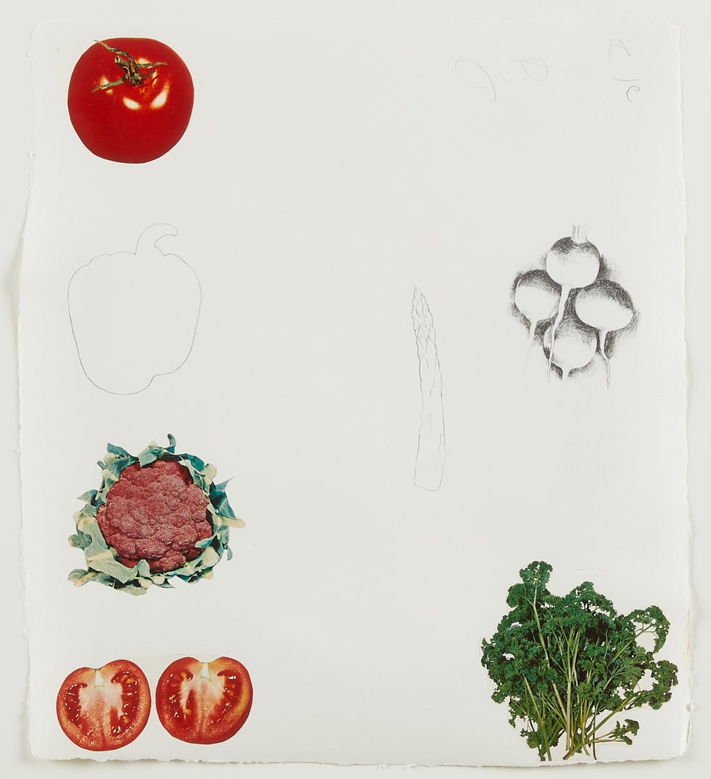 Jim Dine "Vegetables 1" Lithograph Artist Proof (1 of 6)