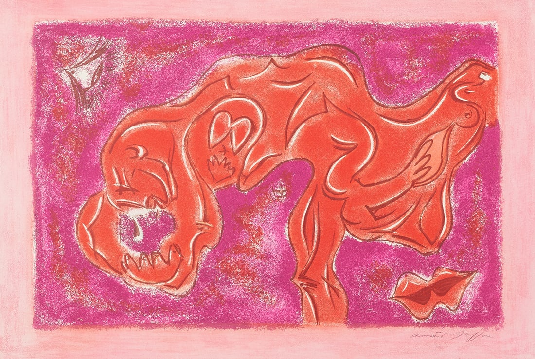 Andre Masson "Une Saison en Enfer" Aquatint 1961 (1 of 6)
