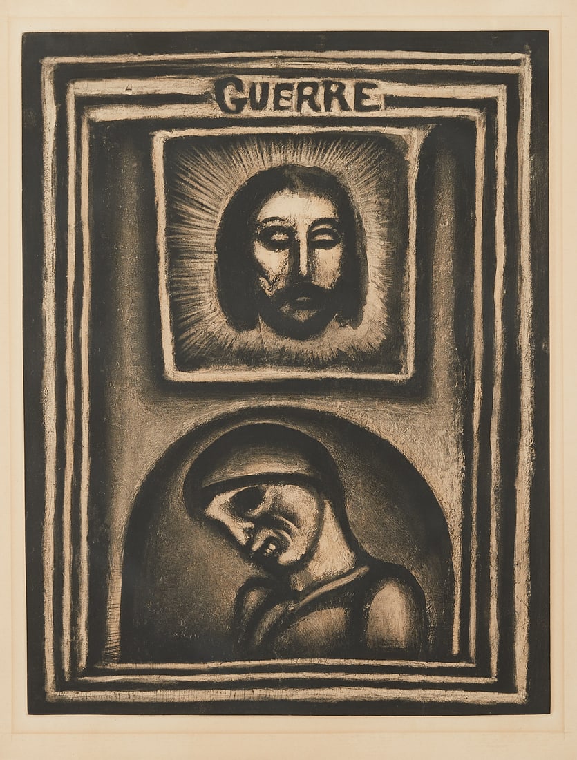 Georges Rouault "Guerre" from Miserere 1927 (1 of 6)