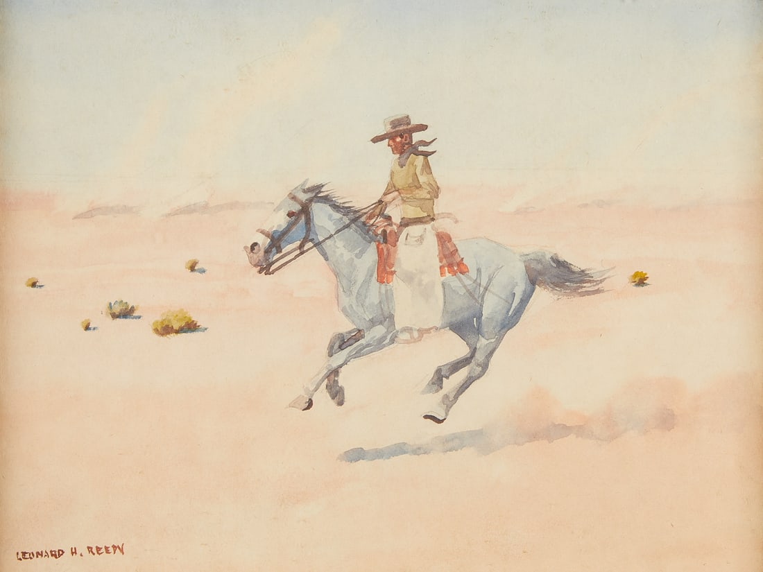 Leonard Reedy "Dust Devils" Painting (1 of 8)