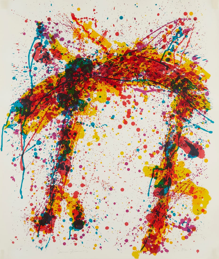 Sam Francis "Toward Disappearance" Screenprint (1 of 6)