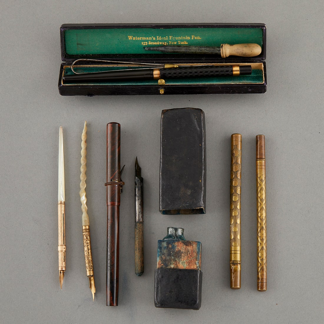 Group of 7 19th/20th c. Fountain Pens (1 of 4)