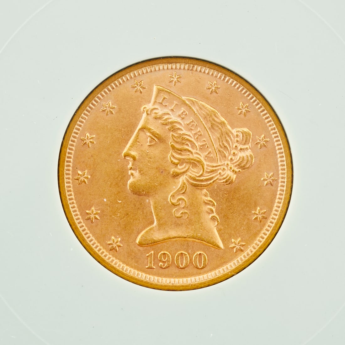 1900 $5 Liberty Head Gold Coin MS64 (1 of 4)