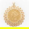 1881 $10 Liberty Head Gold Coin Pendant