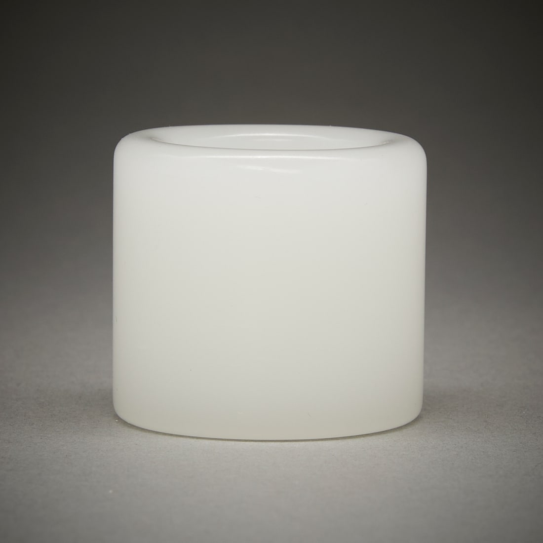 Chinese White Glass Archer's Ring (1 of 7)