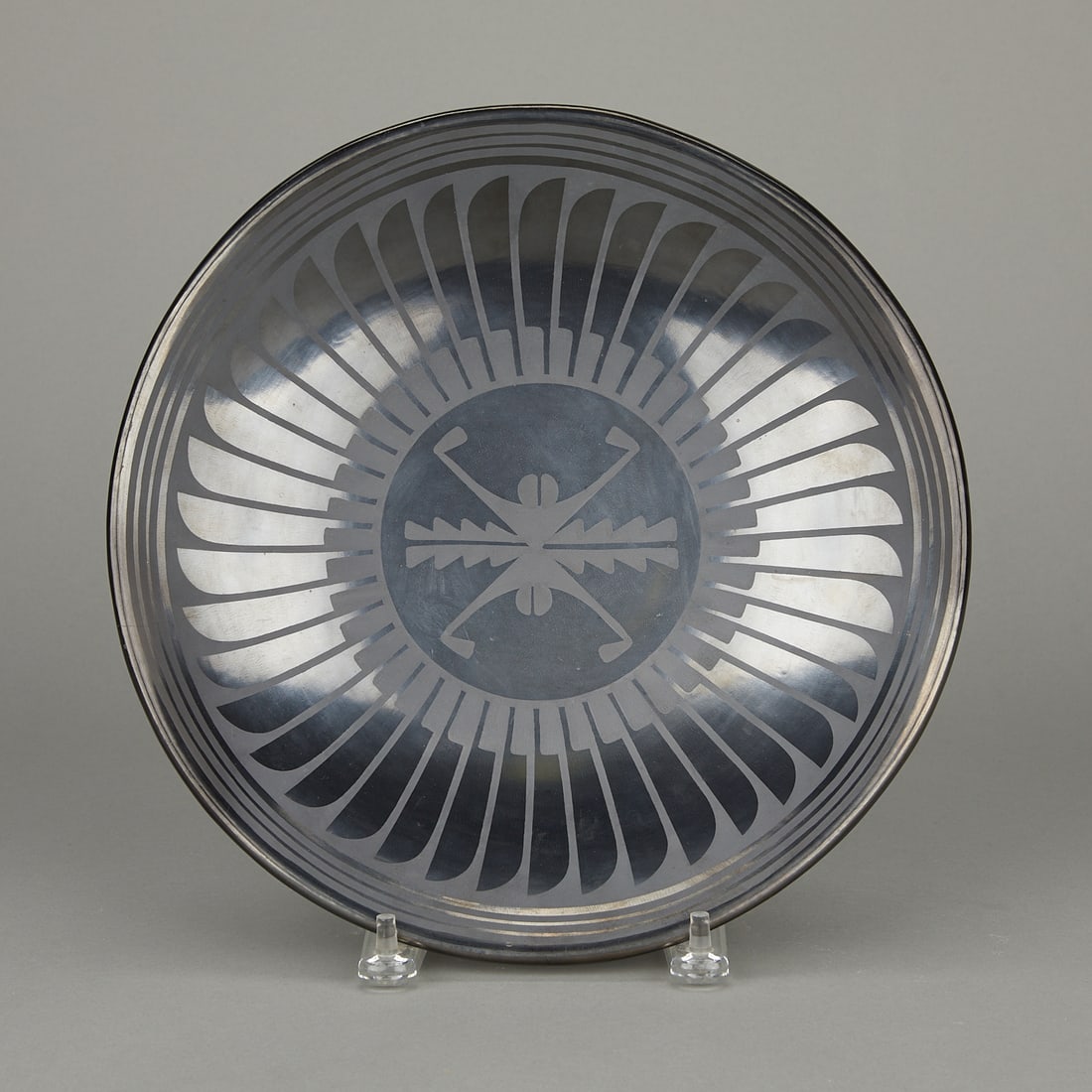 Maria Martinez & Popovi Da Blackware Plate (1 of 9)