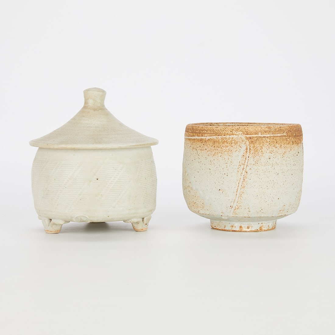 2 Warren MacKenzie Ceramic Vessels - Marked (1 of 12)
